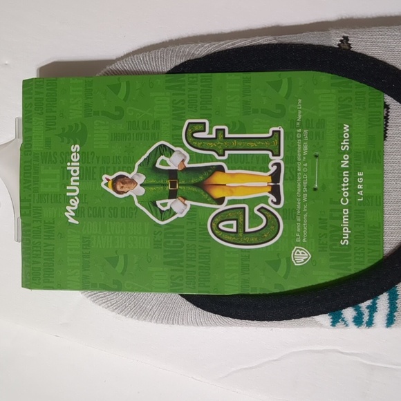 MeUndies 3 pairs Elf No Show Seamless Toe Socks size W 11.5 M 9 - Picture 3 of 4